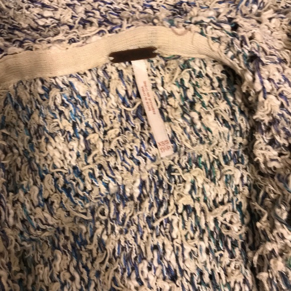 free people heavy set knitted cardigan - Picture 3 of 4